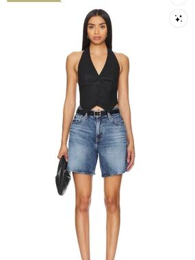 High Baggy Short in Worn Memory